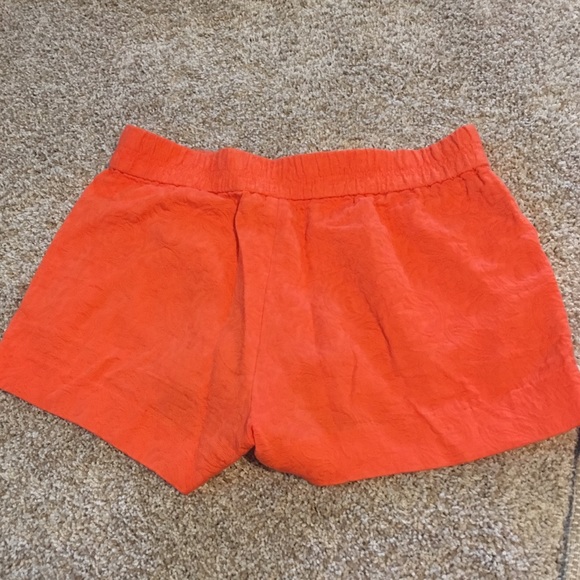 J. Crew orange shorts. - Picture 2 of 4